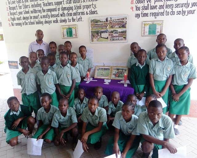 Children at the Good Life Orphanage