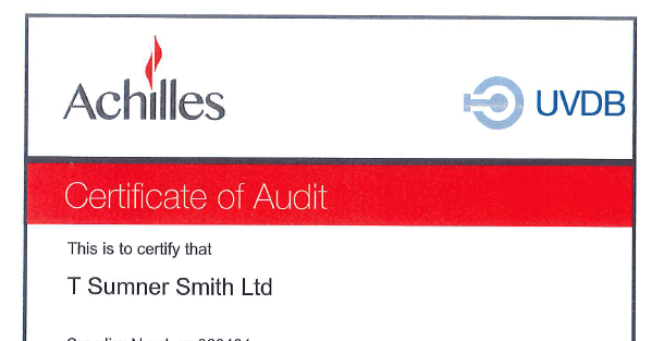 TSS 100% Achilles audit certificate